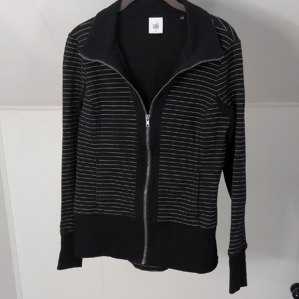 CAbi Black And White Top.